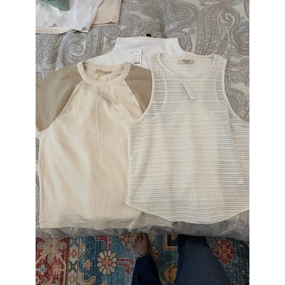 3 NWT Medium Madewell / J.Crew Shirt bundle. - Picture 1 of 7